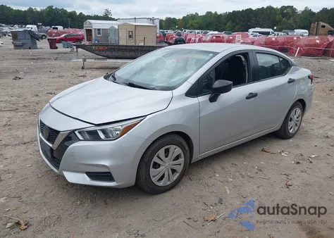 2020 Nissan Versa S Xtronic Cvt z USA, uszkodzony, nr VIN 3N1CN8DV7LL818130